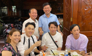 Trấn Thành, Dương Triệu Vũ dự sinh nhật tuổi 50 của Hoài Linh