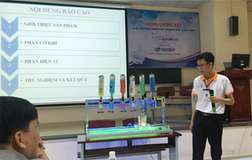 Hệ thống pha chế cocktail tự động của sinh viên Đà Nẵng