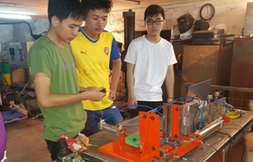 Hệ thống tự đông cấp phối khi sản xuất đồ dùng inox