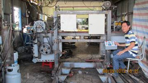 Sáng chế thành công máy mài lưỡi cưa CD tự động