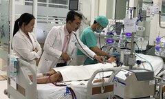 Cứu sống bé gái ở Bến Tre nguy kịch vì bị sốc tim