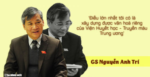 GS Nguyễn Anh Trí: 'Phần thưởng cao quý nhất là tình cảm chân thành của bệnh nhân, học trò, nhân viên'