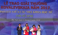 Giải thưởng Kovalevskaia - tôn vinh các nhà khoa học nữ xuất sắc