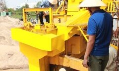 Cát biển biến thành cát xây dựng nhờ công nghệ mới