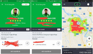 Tài xế GrabBike kêu gọi tắt ứng dụng để phản đối hãng tăng chiết khấu