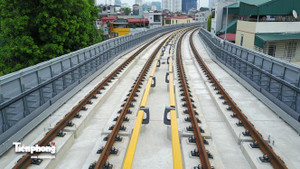Hình ảnh dự án đường sắt Cát Linh - Hà Đông trước ngày chạy thử