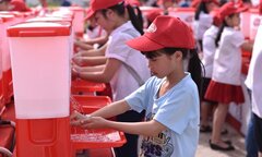 Bệnh tiêu chảy vẫn tăng cao khi người dân chưa có thói quen rửa tay với xà phòng