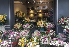 Thị trường hoa tươi dịp 20/10: Hoa nhập ngoại giá cả chục triệu đồng