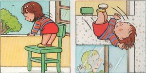 Theo mẹ đi lau nhà thuê, bé 3 tuổi trượt ngã hôn mê