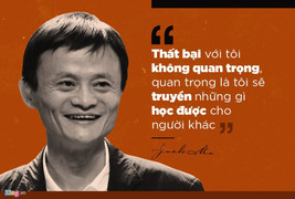 10 phát ngôn truyền cảm hứng của Jack Ma