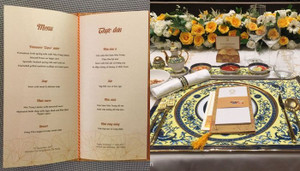 Thực đơn 7 món thiết đãi Tổng thống Trump và lãnh đạo APEC có gì đặc biệt?