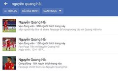 Phát hiện gần 200 tài khoản giả Facebook cầu thủ, HLV U23 Việt Nam