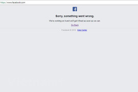 Mạng xã hội lớn nhất toàn cầu Facebook bị sập trong nhiều giờ