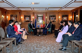 Thủ tướng Nguyễn Xuân Phúc tiếp các Tập đoàn lớn của New Zealand