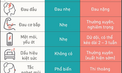 Trời nóng lạnh thất thường, phải biết sự khác biệt giữa cảm lạnh và cảm cúm để chữa