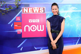 Hoa hậu Dương Thùy Linh háo hức mời khán giả ngắm mình qua VTC Now