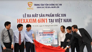 Hệ thống tiêm chủng VNVC ra mắt vắc xin 6in1 mới