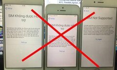 Nhiều người dở khóc dở cười vì iPhone khóa mạng