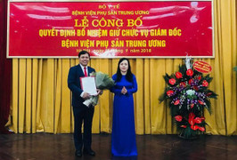 Bệnh viện Phụ sản Trung ương có giám đốc mới