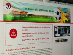 Chuyên gia thương mại điện tử: 'Website bán vé kiểu của VFF giá chưa tới 20 triệu đồng'