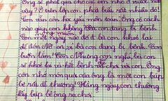 Những bức thư gửi ông già Noel của các em nhỏ lấy nước mắt người đọc