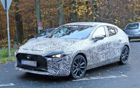 Lộ hình ảnh chạy thử mẫu hatchback Mazda3 2019 hoàn toàn mới