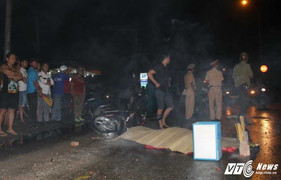 Tránh ổ gà trên đường 'tử thần', thanh niên bị container cán chết