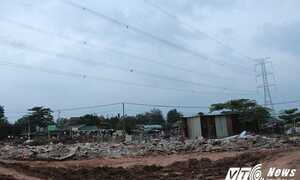 Cưỡng chế chợ dưới đường điện cao thế, dân quân và dân phòng bị thương