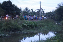 Tìm thấy thi thể người đàn ông đi hái rau chết úp mặt dưới kênh