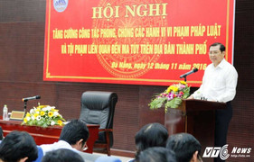 Chủ tịch Đà Nẵng: 'Thành phố 80 - 90% gia đình văn hóa, sao ma túy lại nhiều ghê'