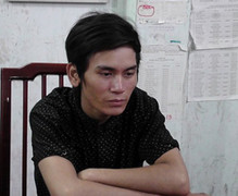 Trộm xe máy trong đêm đang mang đi cất giấu thì bị bắt giữ