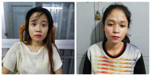 2 nữ quái móc trộm điện thoại bị trinh sát truy đuổi trên phố TP.HCM