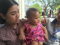 Công an giải cứu bé gái 8 tháng tuổi nghi bị bạo hành ở Đồng Nai