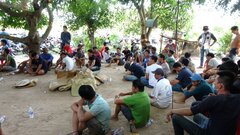 Đột kích trường gà cực lớn ở Tây Ninh