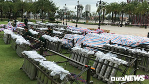 Ảnh: Cận cảnh trận địa 3.000 quả pháo hoa mừng Quốc Khánh 2/9 ở TP.HCM