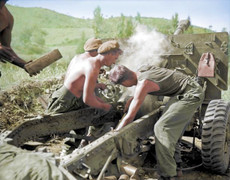 Ảnh màu về cuộc sống của lính Mỹ trong chiến tranh Triều Tiên