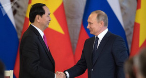 Tổng thống Putin: Chủ tịch nước Trần Đại Quang là người có năng lực chính trị, tầm nhìn xa và uy tín cao trên trường quốc tế