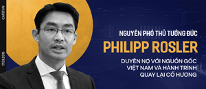 Nguyên Phó Thủ tướng Đức Philipp Rosler và hình tượng cây tre khi trở thành Chủ tịch Đảng Dân chủ Tự do