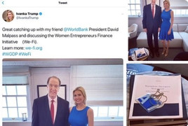 Con gái Trump xóa vội ảnh chụp Chiến lược an ninh quốc gia