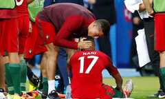 Ronaldo tặng quà đặc biệt, Nani nghẹn ngào xúc động