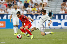 Zidane cho con trai vào sân, Real bại trận trên đất Mỹ