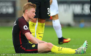 Manchester City mất Kevin De Bruyne trước chuỗi trận khó khăn