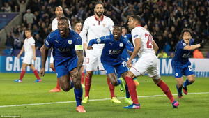 Kết quả Champions League: Đánh bại Sevilla, Leicester City làm nên phép màu