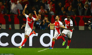 Kết quả Champions League: Vùi dập Man City, Monaco thẳng tiến vào tứ kết