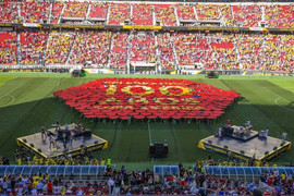 Copa America khai mạc: Đơn giản và đầy màu sắc