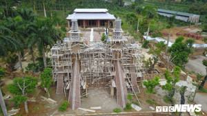 Cung điện thờ thiên trái phép ở Ba Vì: Thông tin mới nhất