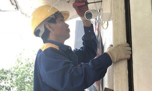 Ảnh: Hà Nội lắp camera cảnh báo ngập úng, cập nhật 5 giây/lần