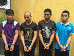 Bắt 4 anh em ruột thực hiện nhiều vụ cướp