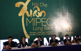 200 gian hàng quy tụ tại Hội chợ xuân Thủ đô