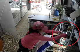 Nhân viên ngủ gục, nữ 'đạo chích' lẻn vào cửa hàng đánh cắp 3 chiếc iPhone